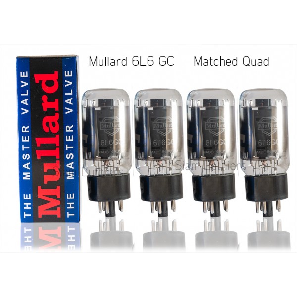 Mullard 6L6GC Matched Quad